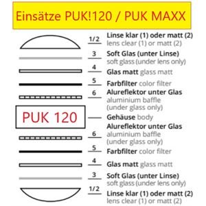 Top Light Farbfilter Puk!120 / Maxx D=110mm